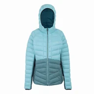 Kurtki i kamizelki sportowe damskie - Kurtka damska Regatta Women’s Hooded Dalent Rozmiar: XL / Kolor: jasnoniebieski - miniaturka - grafika 1