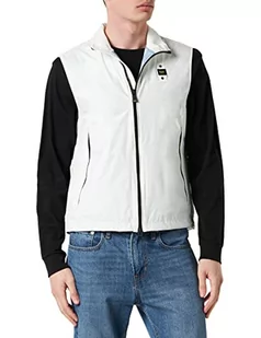 Blauer Męska kurtka przejściowa, bez rękawów, 100 optyczna biel, XXXL, 100 białych optyczny, 3XL - Kurtki męskie - miniaturka - grafika 1