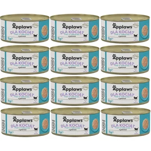 Applaws Cat Kitten Tuńczyk dla kociąt 12x70g PUSZKA - Mokra karma dla kotów - miniaturka - grafika 1