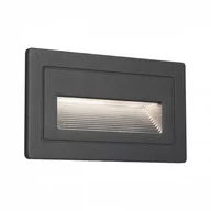 Lampy ogrodowe - Paulmann Oprawa elewacyjna 230V OWŚ Long 4W IP44 3000K 103 x62 mm Aluminium PL94383 - miniaturka - grafika 1