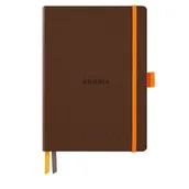 Notesy i bloczki - Goalbook Rhodia A5, miękka oprawa, brązowy - miniaturka - grafika 1