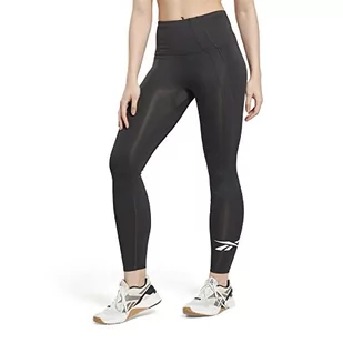 Reebok Damskie legginsy Wor Big Logo Tight, niebieskie (Vecblu), L, niebieski (Vecblu), L - Legginsy - miniaturka - grafika 1