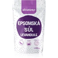 Kosmetyki do kąpieli - Allnature Allnature Epsom Salt Lavender sól do kąpieli 1000 g unisex - miniaturka - grafika 1