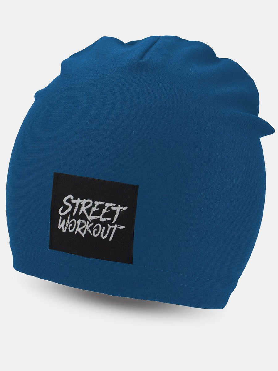 Czapka z naszywką niebieski 48-50