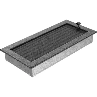 Parkanex kominkowa czarno-srebrna żaluzja 17x37 - Kratki wentylacyjne - miniaturka - grafika 1