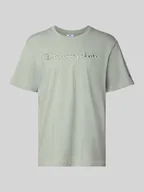 Koszulki męskie - T-shirt z wyhaftowanym logo model ‘ICONS’ - miniaturka - grafika 1