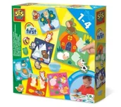 Zabawki kreatywne - My first Naklejki ze zwierzętami - SES - miniaturka - grafika 1