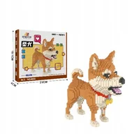 Klocki - KLOCKI KONSTRUKCYJNE PIES SHIBA DOG 1850 ELEMENTÓW DLA DZIECI - miniaturka - grafika 1