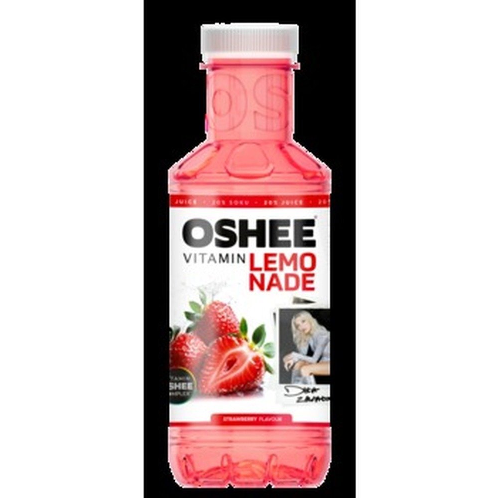 Napój niegazowany Oshee o smaku truskawkowym 555 ml