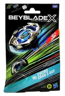 Figurki dla dzieci - Niebieski bączek Beyblade X - Sword Dran 3-60F. - miniaturka - grafika 1