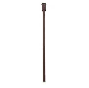 Lampa do biura sufitowa ALHA 9693 Dohar podłużna tuba brązowa - Lampy sufitowe - miniaturka - grafika 1