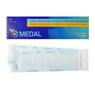 Kosmetyczne akcesoria jednorazowe - Torebki do sterylizacji w autoklawie 70x230mm 200szt Medal - miniaturka - grafika 1