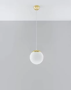 Sollux Lighting Lampa wisząca UGO 20 złota - Lampy sufitowe - miniaturka - grafika 2