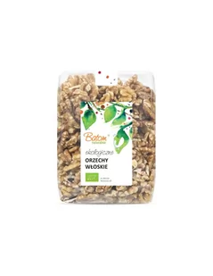 Bio orzechy włoskie 1 kg- Batom - Bakalie - miniaturka - grafika 1
