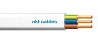 Przewody elektryczne - Przewód płaski YDYp 750V 3x2,5 op 100 mb - miniaturka - grafika 1
