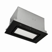 Okapy kuchenne - BERG Lunar 52 Czarny - miniaturka - grafika 1