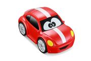 Samochody i pojazdy dla dzieci - Bburago vw beetle 3,5'' w pudełku różowe - miniaturka - grafika 1