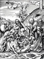 Plakaty - The Lamentation, from The Passion, Lucas Cranach the Elder - plakat Wymiar do wyboru: 40x50 cm - miniaturka - grafika 1