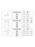 Moda i Uroda OUTLET - Dziewczęcy komplet 3 częściowy jasnoróżowy Nicol r.56 - miniaturka - grafika 1