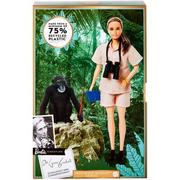 Lalki dla dziewczynek - Lalka Barbie Inspiring Women Jane Goodall HCB82 - miniaturka - grafika 1
