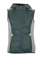 Kamizelki damskie - Peak Mountain Kamizelka polarowa "Antilope" w kolorze khaki - miniaturka - grafika 1