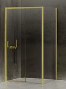 Kabiny prysznicowe - New Trendy Kabina Prysznicowa Prime 100X100 Kwadratowa Złota Prawa K-1467 - miniaturka - grafika 1