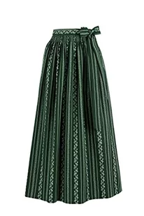 Stockerpoint Damski fartuch do stroju bawarskiego, zielony (jodła)., 2 (Producent rozmiar:40-44) - Fartuchy i rękawice kuchenne - miniaturka - grafika 1