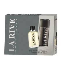La Rive Zestaw kosmetyków Grey Point (woda perfumowana 90 ml + dezodorant 150 ml) - Zestawy perfum męskich - miniaturka - grafika 2