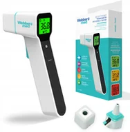 Inne akcesoria do pielęgnacji dzieci - Webber TERMOMETR BEZDOTYKOWY MEDYCZNY NA PODCZERWIEŃ WEBBER TR15 - miniaturka - grafika 1