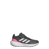 Buty trekkingowe dziecięce - Buty do chodzenia dla dzieci Adidas RunFalcon 3.0 Elastic Lace Top Strap - miniaturka - grafika 1