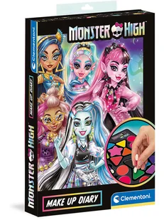 Clementoni Zestaw kreatywny "Monster High – Make-up Diary" - 6+ - Zabawki kreatywne - miniaturka - grafika 1