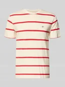 Koszulki męskie - T-shirt o kroju regular fit z wyhaftowanym logo - miniaturka - grafika 1