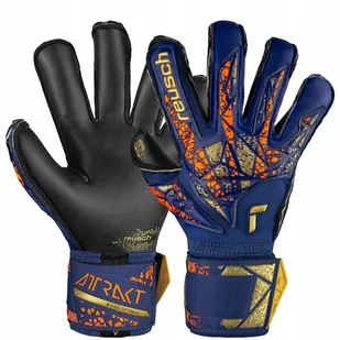 8,5 Rękawice Reusch Attrakt Gold X Evolution 54 70 964 4411 granatowy 8,5 - Piłka nożna - miniaturka - grafika 1