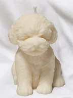 Świece - Świeca sojowa - Piesek - 70 ml - Bezzapachowa - miniaturka - grafika 1