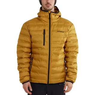 Kurtki narciarskie - Kurtka uliczna Mogollon Light Weight Padded Jacket - żółta - grafika 1