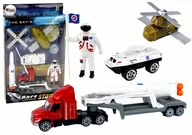 Figurki dla dzieci - Zestaw Figurek Kosmos Ciężarówka Rakieta 8 El. - miniaturka - grafika 1