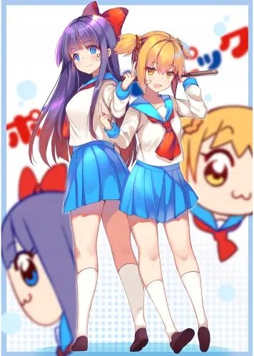Plakat Anime Pop Team Epic PTE_006 A2 (custom)