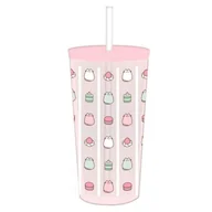 Kubki dla dzieci - Sweets Pusheen Kubek z rurką - miniaturka - grafika 1