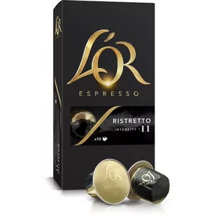 L'OR LOR Kapsułki z kawą L`OR RISTRETTO+ 40 zł na dzień dobry w Klubie MediaMarkt ! RISTRETTO - Kawa w kapsułkach i saszetkach - miniaturka - grafika 1