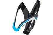 Akcesoria rowerowe - ELITE Custom Race Uchwyt na bidon, black/blue glossy 2020 Systemy hydratacyjne 245404 - miniaturka - grafika 1