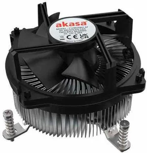 Akasa AK-CC6608BP01 Niskoprofilowe chłodzenie procesora  gniazdo LGA 1700 wysokość 63.2 mm - Chłodzenie procesora - miniaturka - grafika 1