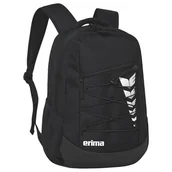 Plecaki - Erima Unisex Six Wings plecak bez dolnej kieszeni (7232506) czarny, - miniaturka - grafika 1