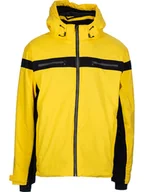 Kurtki narciarskie - Peak Mountain Kurtka narciarska w kolorze żółtym - miniaturka - grafika 1