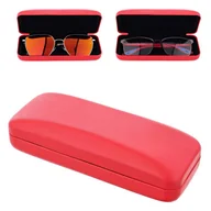Akcesoria do okularów - Etui na okulary ET-118C czerwone - miniaturka - grafika 1