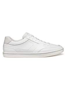 Geox Skórzane sneakersy w kolorze białym - Trampki męskie - miniaturka - grafika 1