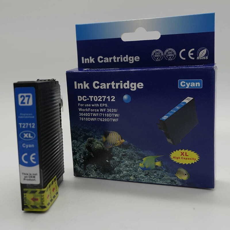 Tusz Oxe CH/C13T27124010 Cyan Epson T2712 27XL C13T27124010