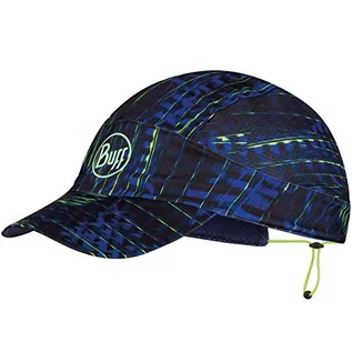 Czapki damskie - Buff Pack Run Cap czapka z daszkiem, niebieska, XL - grafika 1