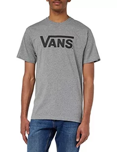 Vans Klasyczna koszulka męska Drop V, Szary wrzosowo-czarny, L - Koszulki męskie - miniaturka - grafika 1