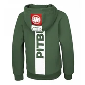 Odzież taktyczna i umundurowanie - Dziecięca bluza rozpinana z kapturem Pit Bull Hilltop - Oliwkowa - miniaturka - grafika 1