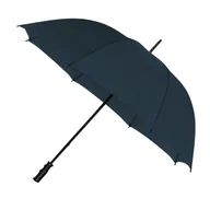 Parasole - Bardzo Duży Parasol Damski W Kolorze Granatowym, Lekki - miniaturka - grafika 1